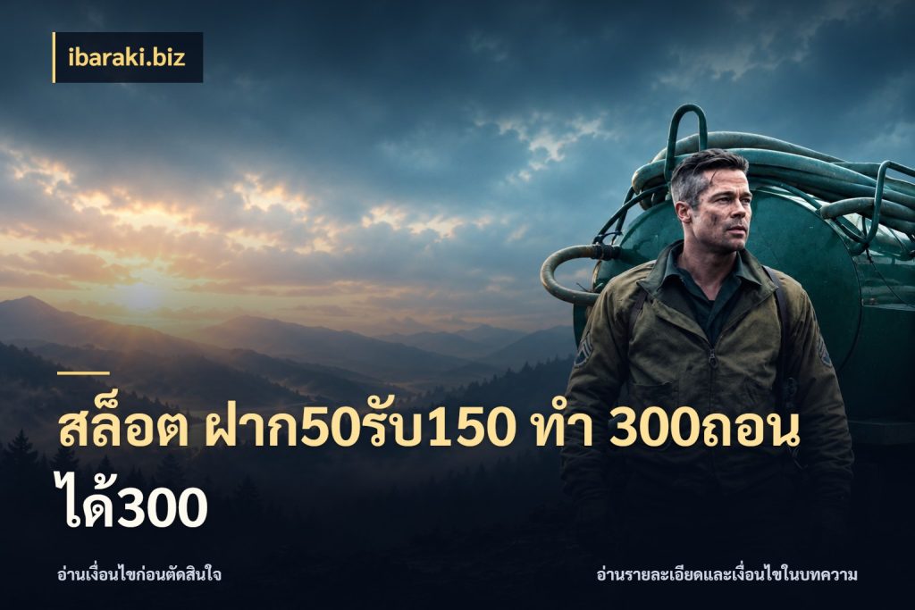 สล็อต ฝาก50รับ150 ทํา 300ถอนได้300 จับคู่โบนัสกับสไตล์เกมที่ชอบ สไตล์ ibaraki.biz