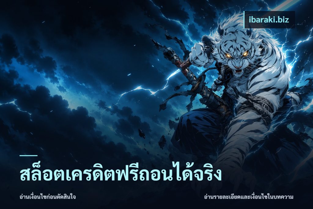 สล็อตเครดิตฟรีถอนได้จริง