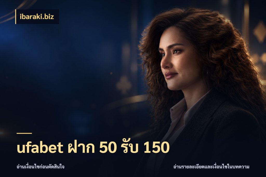 ufabet ฝาก 50 รับ 150 ibaraki.biz โปรกับเกมที่ชอบเลือกให้ตรงสไตล์