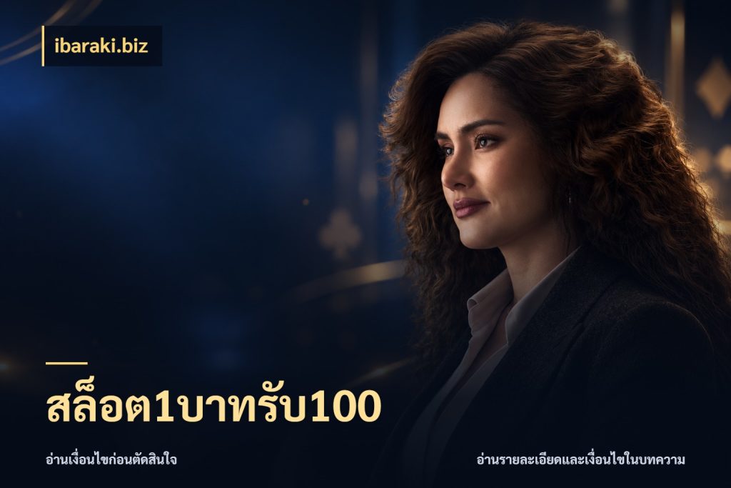 สล็อต1บาทรับ100 ibaraki.biz สายโบนัสเลือกจังหวะสนุกได้อย่างไร