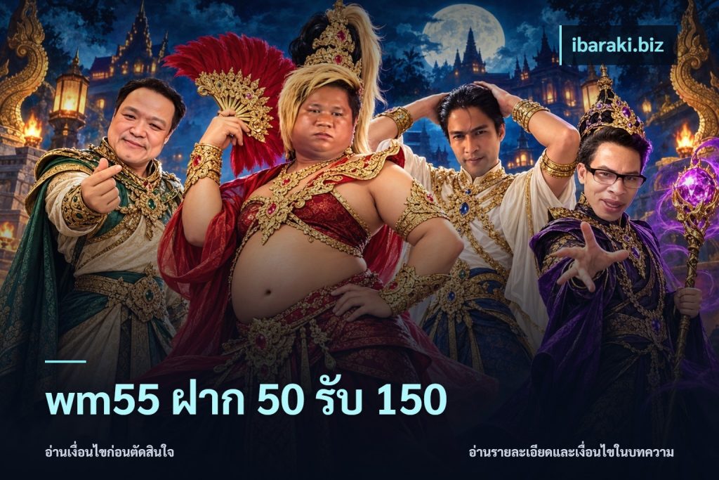 wm55 ฝาก 50 รับ 150