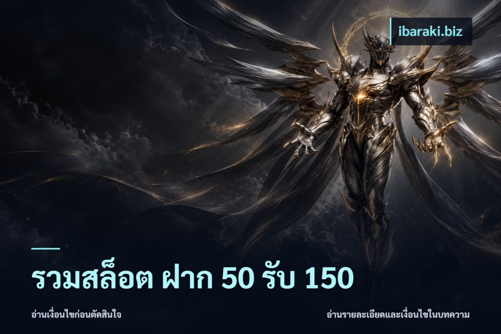 รวมสล็อต ฝาก 50 รับ 150