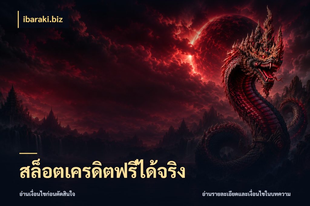 สล็อตเครดิตฟรีได้จริง เครดิตฟรีในมุมที่สายโบนัสสนใจ ในมุม ibaraki.biz
