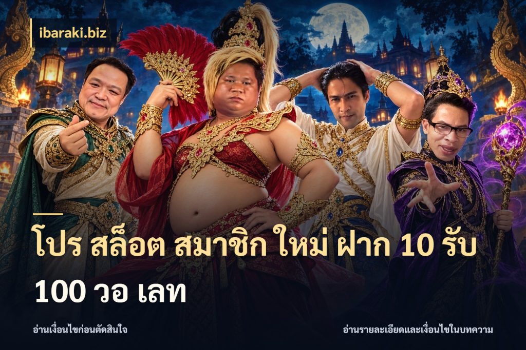 โปร สล็อต สมาชิก ใหม่ ฝาก 10 รับ 100 วอ เลท จุดเด่นของเครดิตที่คนชอบเกมอยากรู้ ในมุม ibaraki.biz