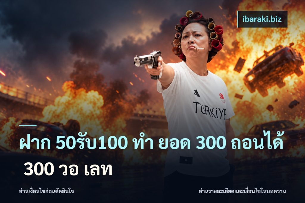 ฝาก 50รับ100 ทํา ยอด 300 ถอนได้ 300 วอ เลท