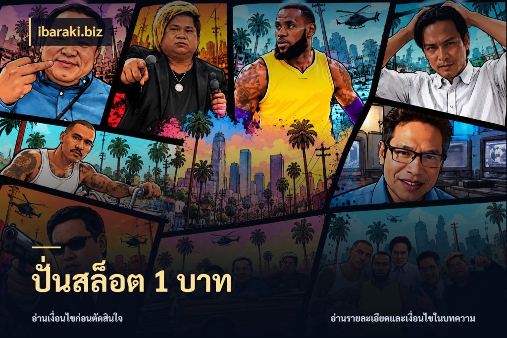 ปั่นสล็อต 1 บาท มุมสนุกของคนที่กำหนดขอบเขตตัวเอง สไตล์ ibaraki.biz