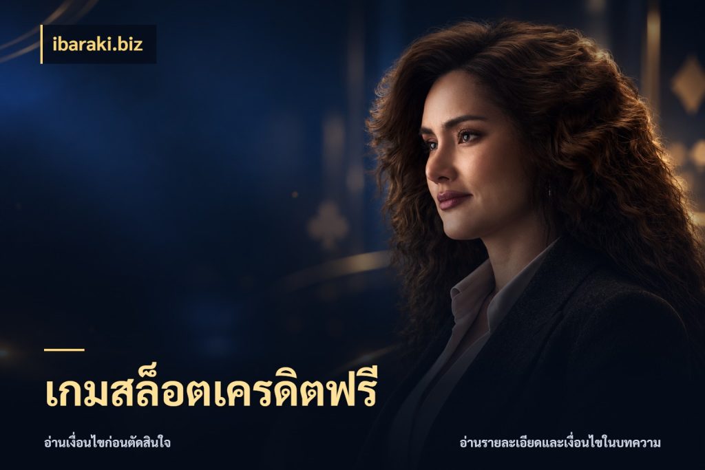 เกมสล็อตเครดิตฟรี เครดิตฟรีกับจังหวะลุ้นที่คุณเลือก กับ ibaraki.biz