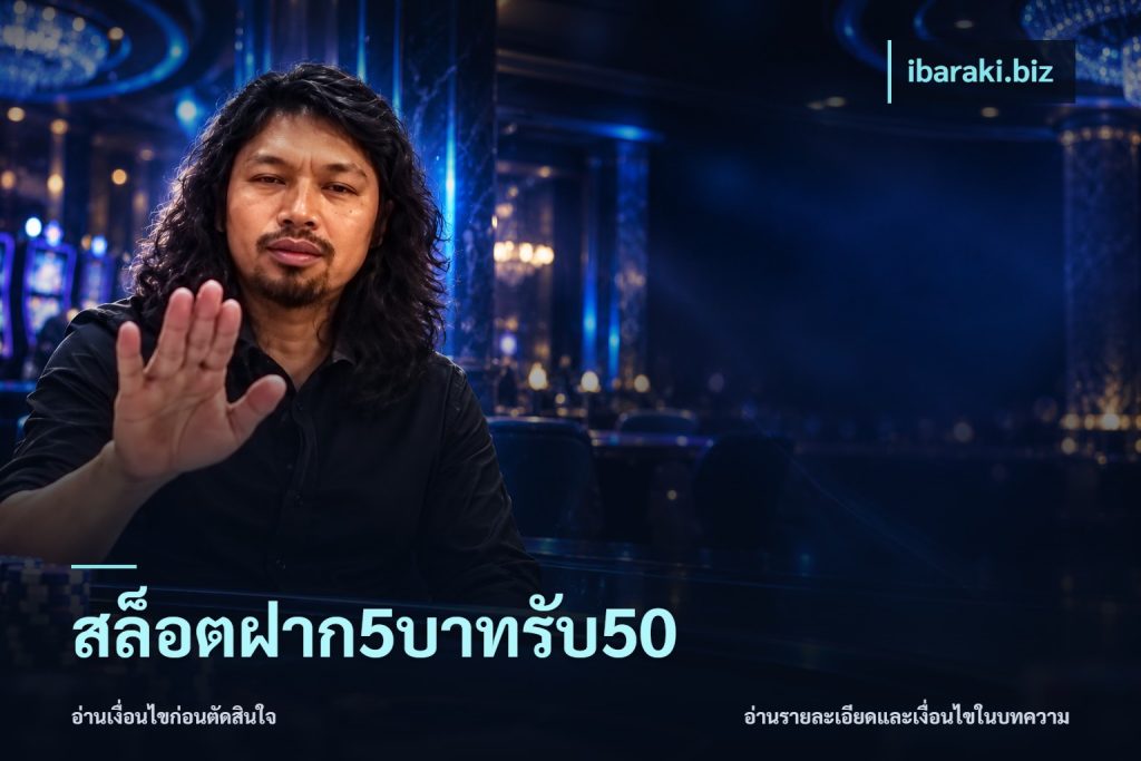 สล็อตฝาก5บาทรับ50