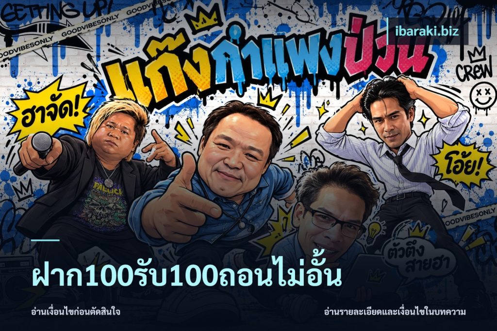 ฝาก100รับ100ถอนไม่อั้น