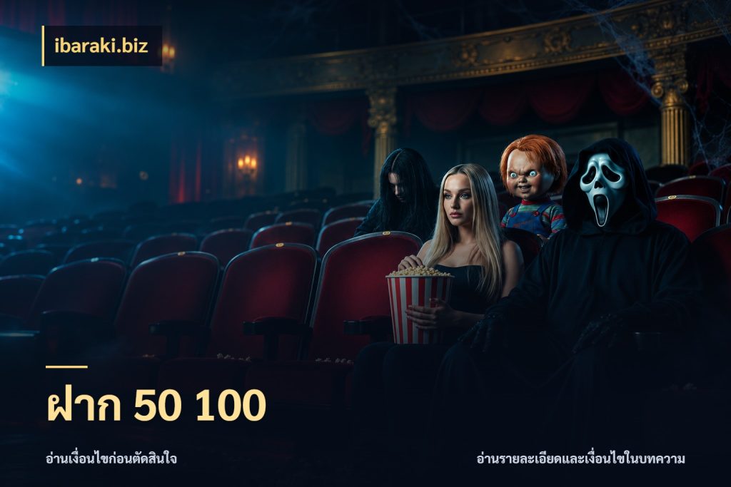 ฝาก 50 100 จำนวนเริ่มต้นกับสไตล์เกมที่ชอบ กับ ibaraki.biz