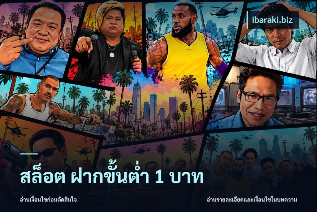 สล็อต ฝากขั้นต่ำ 1 บาท