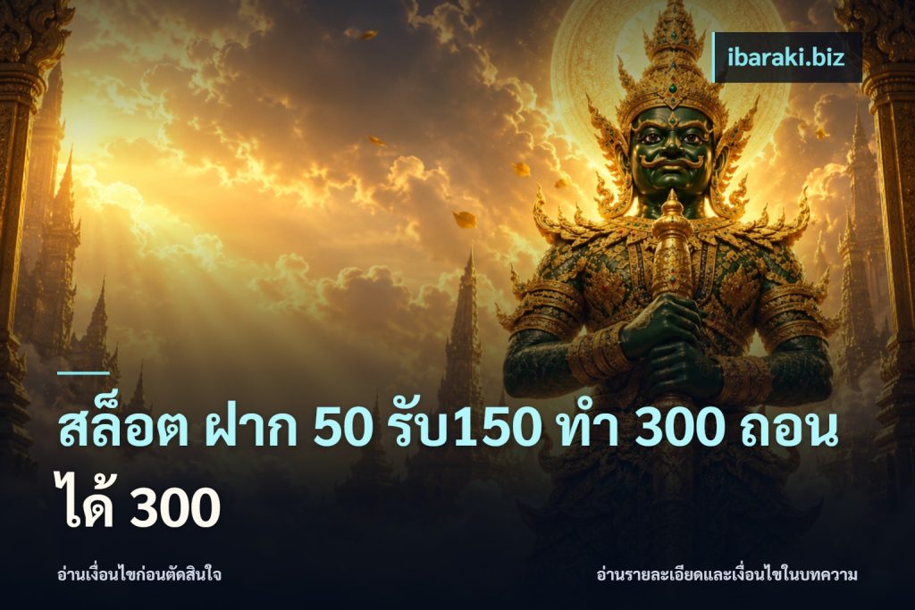 สล็อต ฝาก 50 รับ150 ทํา 300 ถอนได้ 300