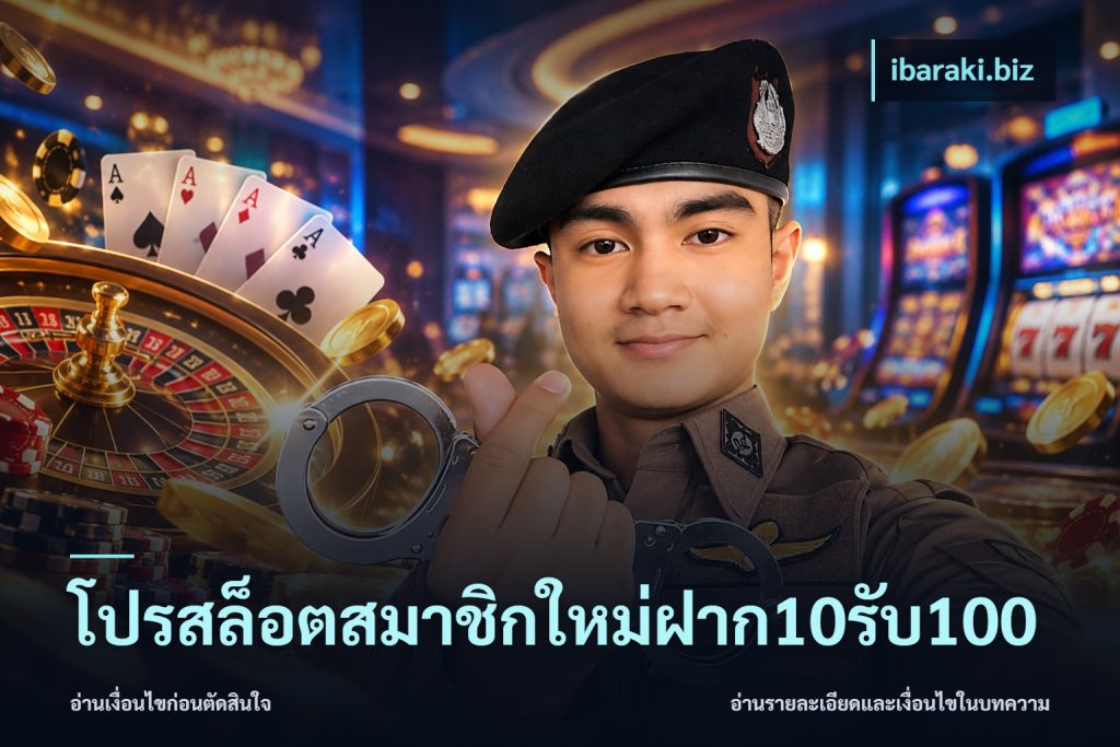 โปรสล็อตสมาชิกใหม่ฝาก10รับ100