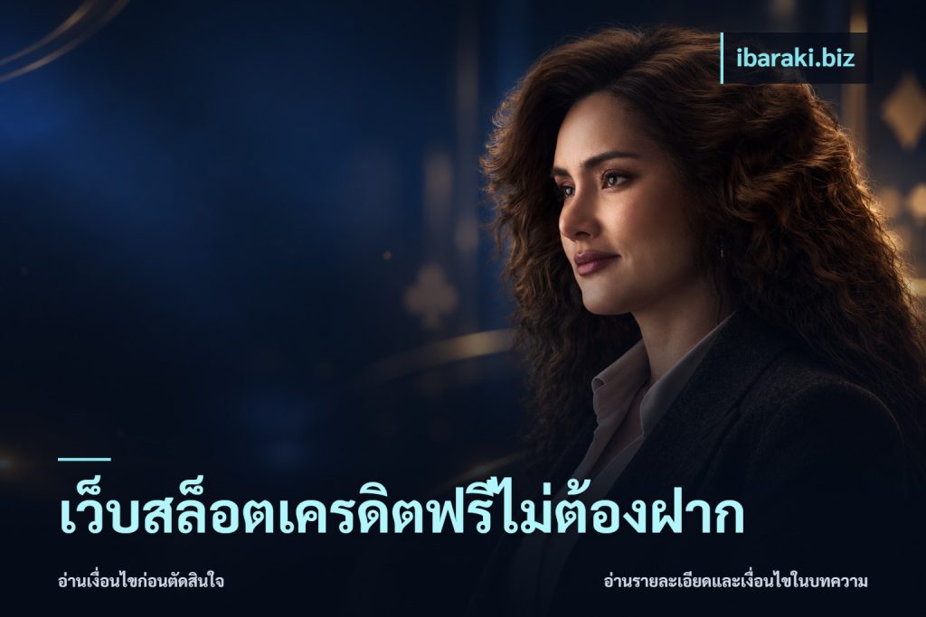 เว็บสล็อตเครดิตฟรีไม่ต้องฝาก