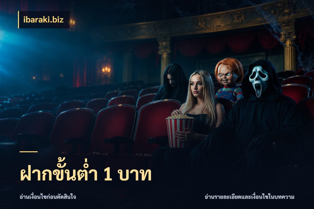 ฝากขั้นต่ำ 1 บาท ยอดเริ่มต้นน่าจับตากับสิทธิ์ที่เกี่ยวข้อง ในมุม ibaraki.biz