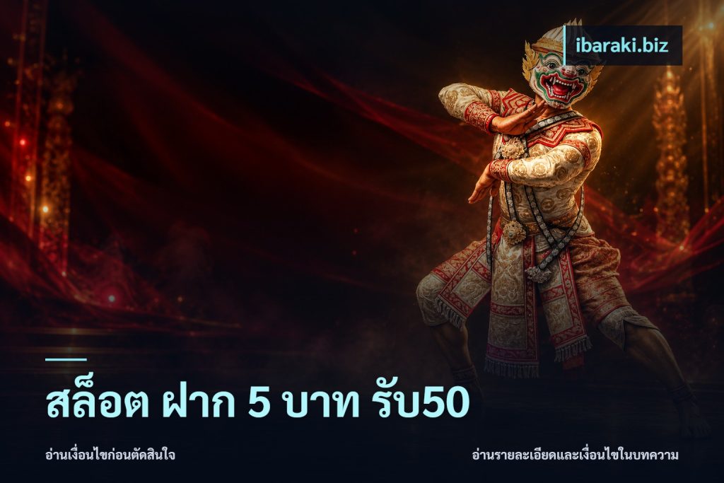 สล็อต ฝาก 5 บาท รับ50