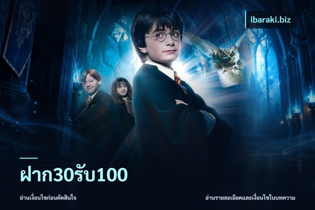ฝาก30รับ100
