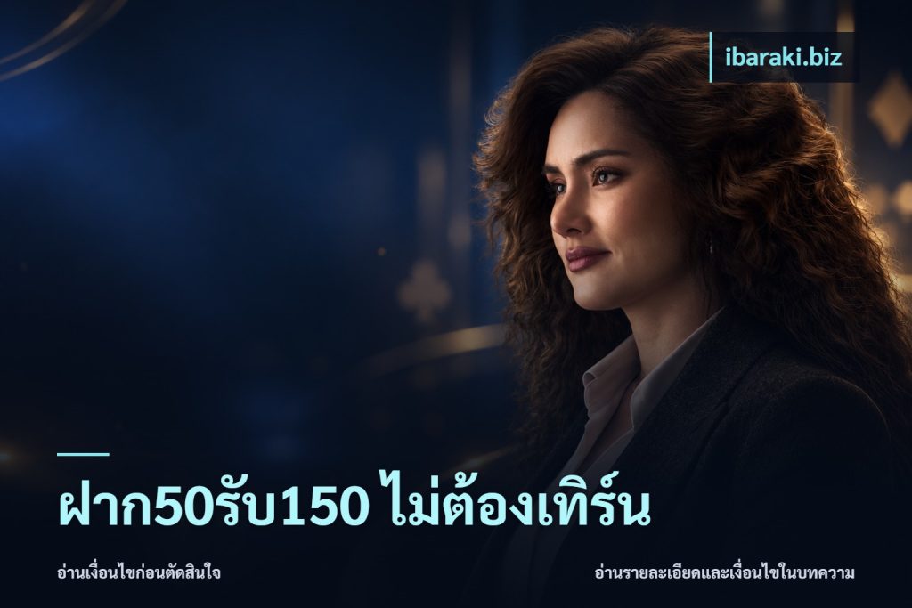 ฝาก50รับ150 ไม่ต้องเทิร์น