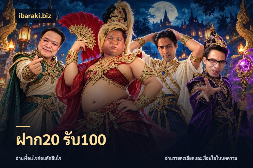 ฝาก20 รับ100 ยอดฝากและยอดรับในมุมของคนชอบลุ้น สไตล์ ibaraki.biz
