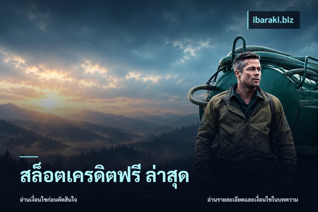 สล็อตเครดิตฟรี ล่าสุด