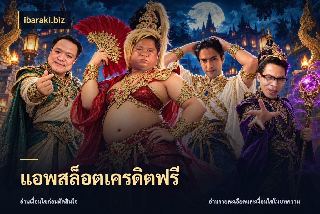 แอพสล็อตเครดิตฟรี ibaraki.biz สายโบนัสเลือกมุมเครดิตให้ตรงสไตล์