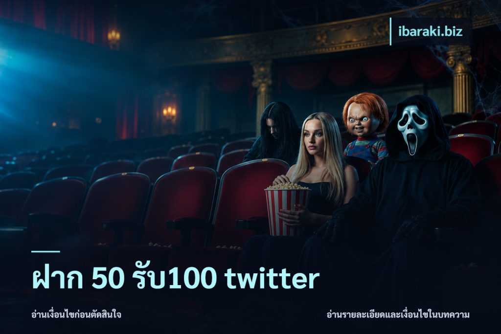 ฝาก 50 รับ100 twitter