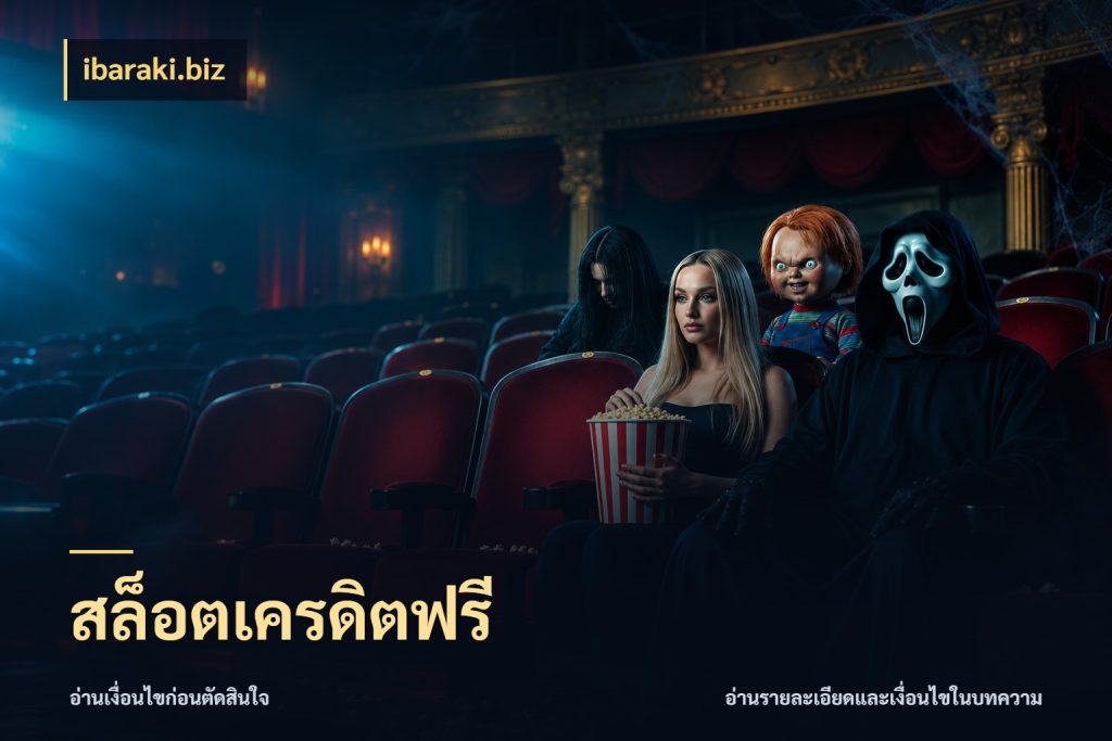 สล็อตเครดิตฟรี เปิดประเด็นเครดิตฟรีสำหรับคนชอบลุ้น กับ ibaraki.biz