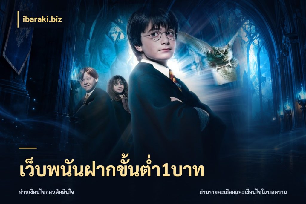 เว็บพนันฝากขั้นต่ำ1บาท จัดจังหวะสนุกให้เข้ากับงบที่ตั้งไว้ กับ ibaraki.biz