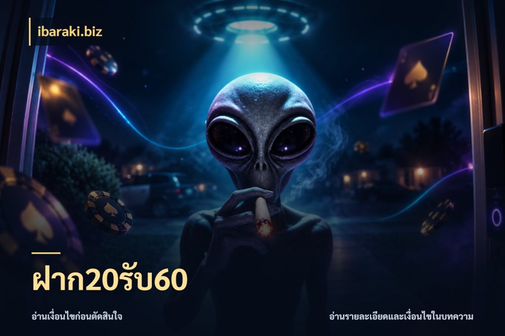 ฝาก20รับ60 รูปแบบโบนัสกับสิทธิ์ของสายเกม สไตล์ ibaraki.biz