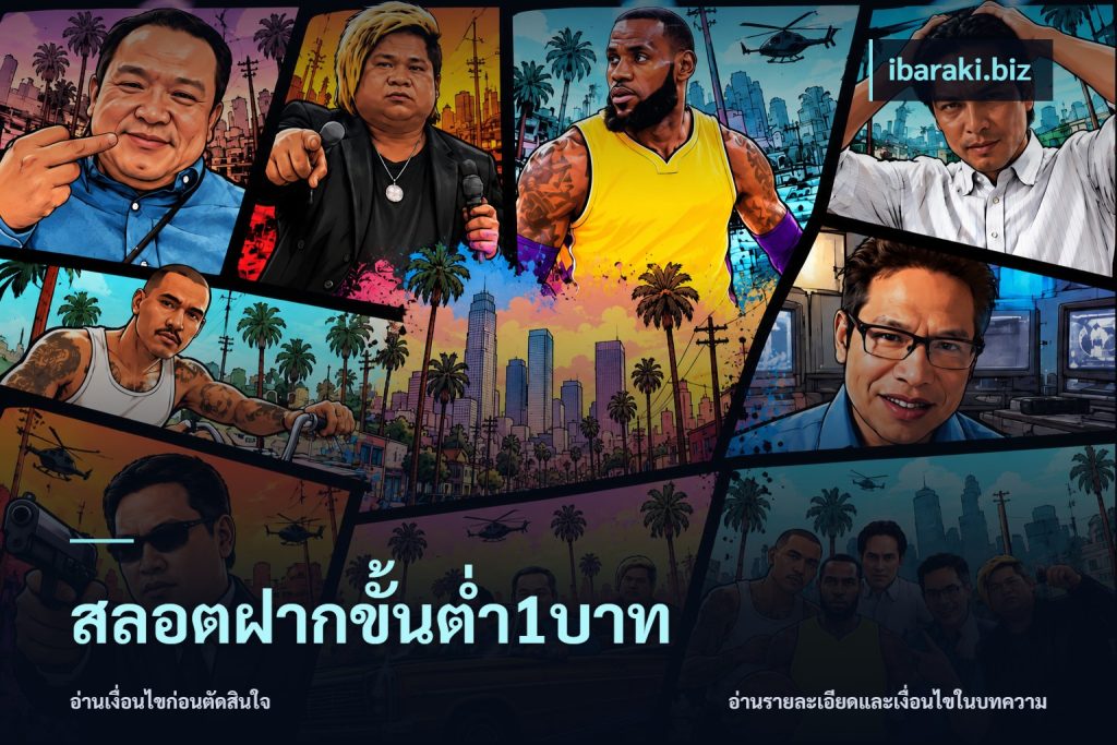 สลอตฝากขั้นต่ำ1บาท