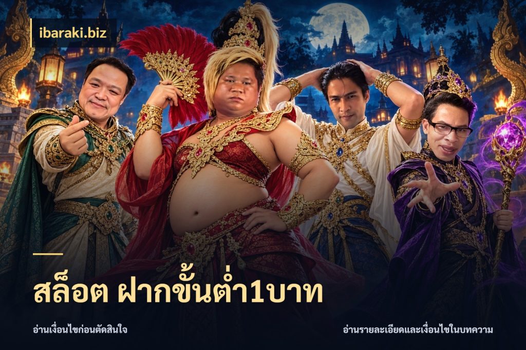 สล็อต ฝากขั้นต่ำ1บาท ยอดเริ่มต้นน่าจับตากับสิทธิ์ที่เกี่ยวข้อง กับ ibaraki.biz