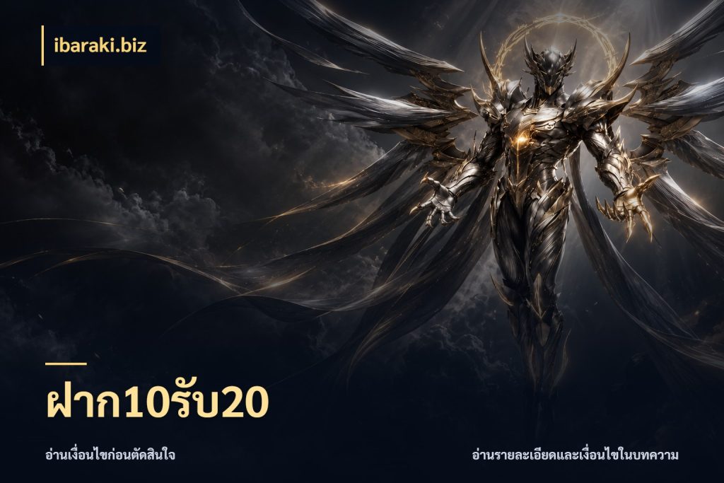 ฝาก10รับ20 โปรยอดรับที่สายเกมสนใจ กับ ibaraki.biz