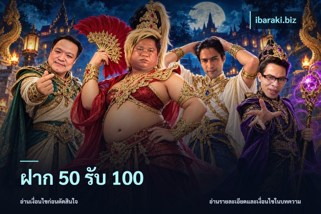 ฝาก 50 รับ 100