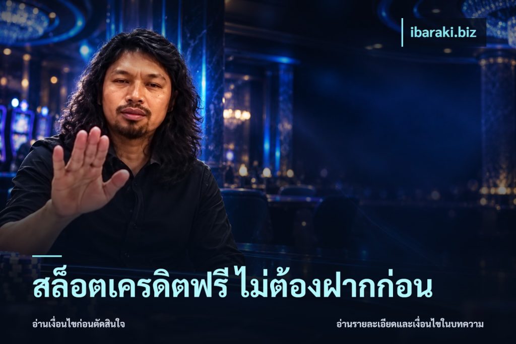 สล็อตเครดิตฟรี ไม่ต้องฝากก่อน
