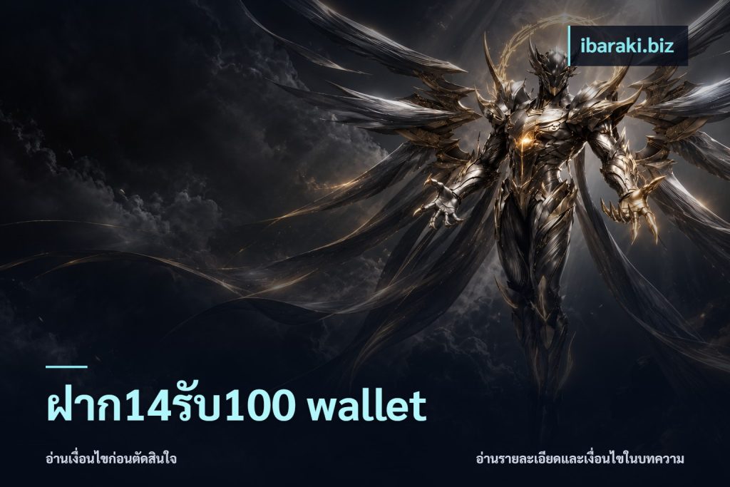ฝาก14รับ100 wallet