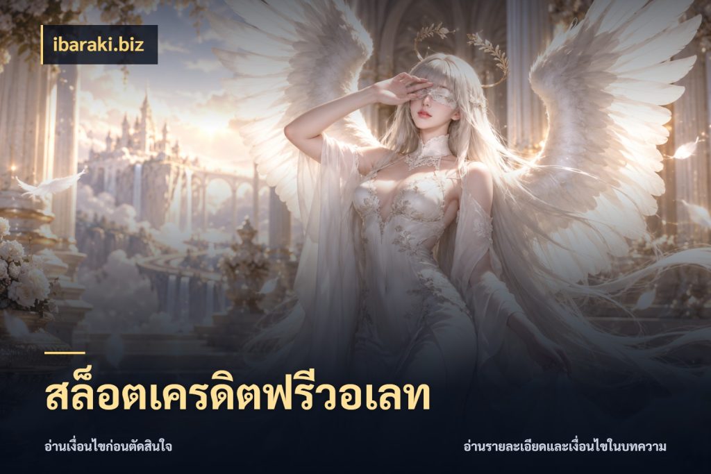 สล็อตเครดิตฟรีวอเลท จับมุมเด่นของเครดิตฟรีให้ตรงใจ สไตล์ ibaraki.biz