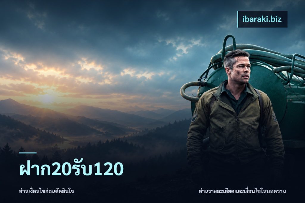 ฝาก20รับ120