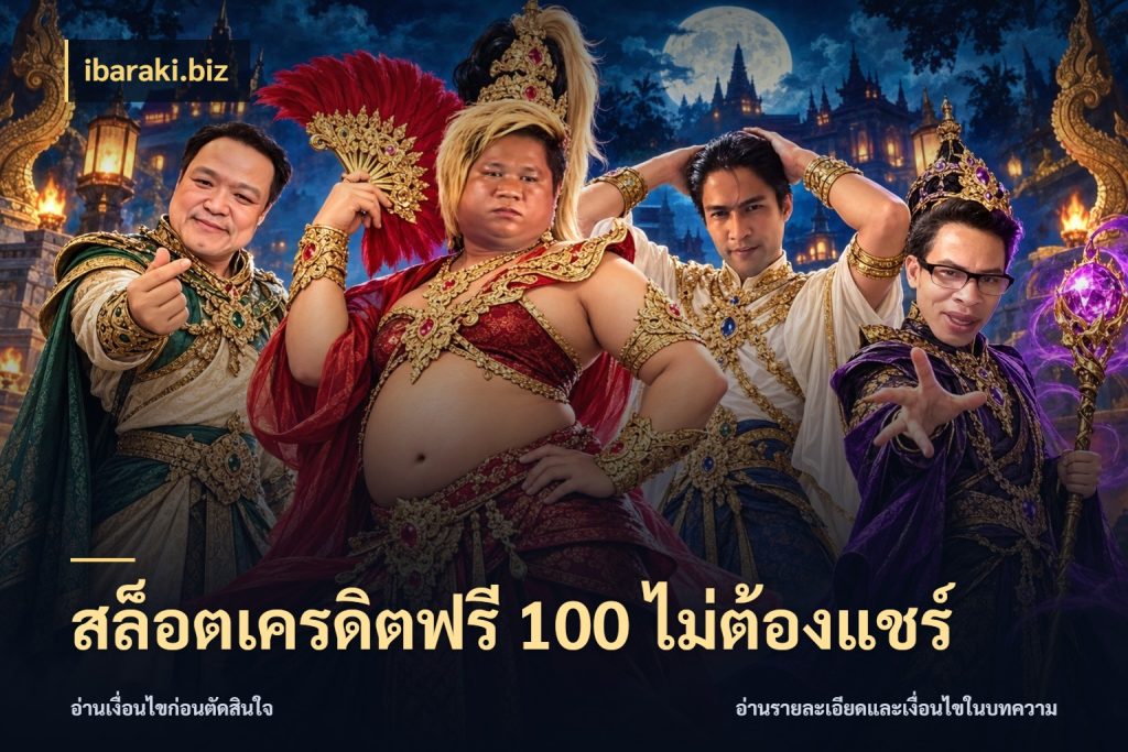 สล็อตเครดิตฟรี 100 ไม่ต้องแชร์ เลือกสไตล์ความสนุกจากรูปแบบเครดิต สไตล์ ibaraki.biz