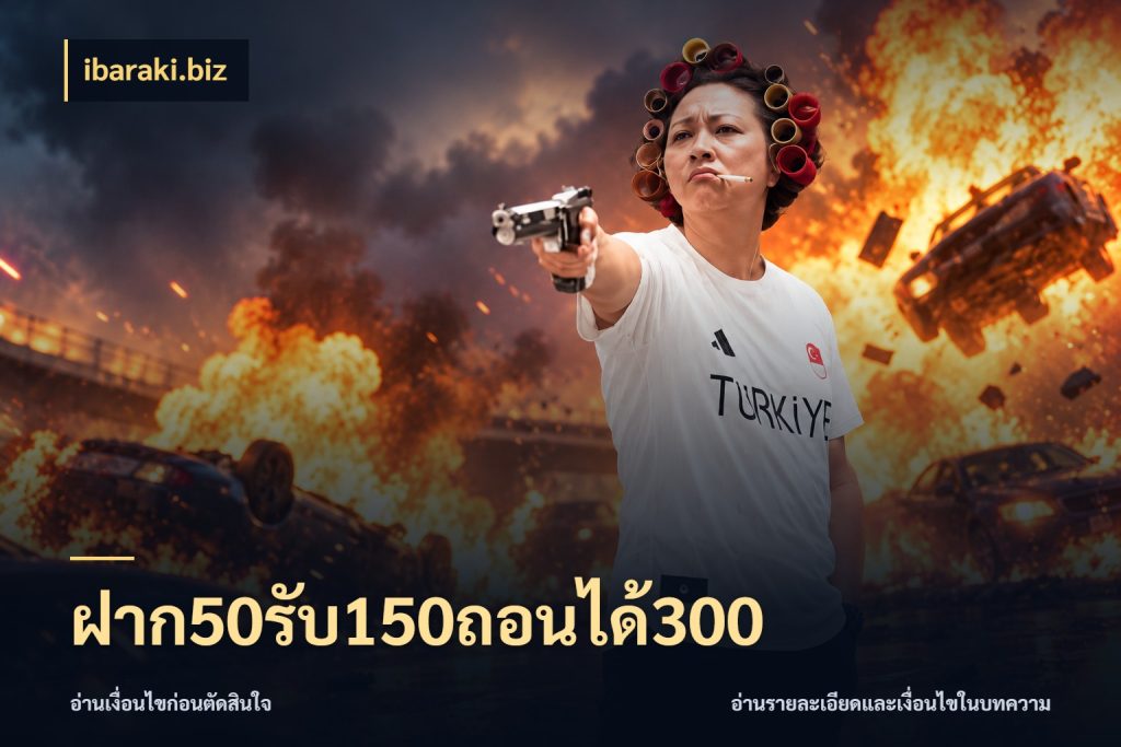 ฝาก50รับ150ถอนได้300 ibaraki.biz สีสันของโปรฝากและยอดรับ
