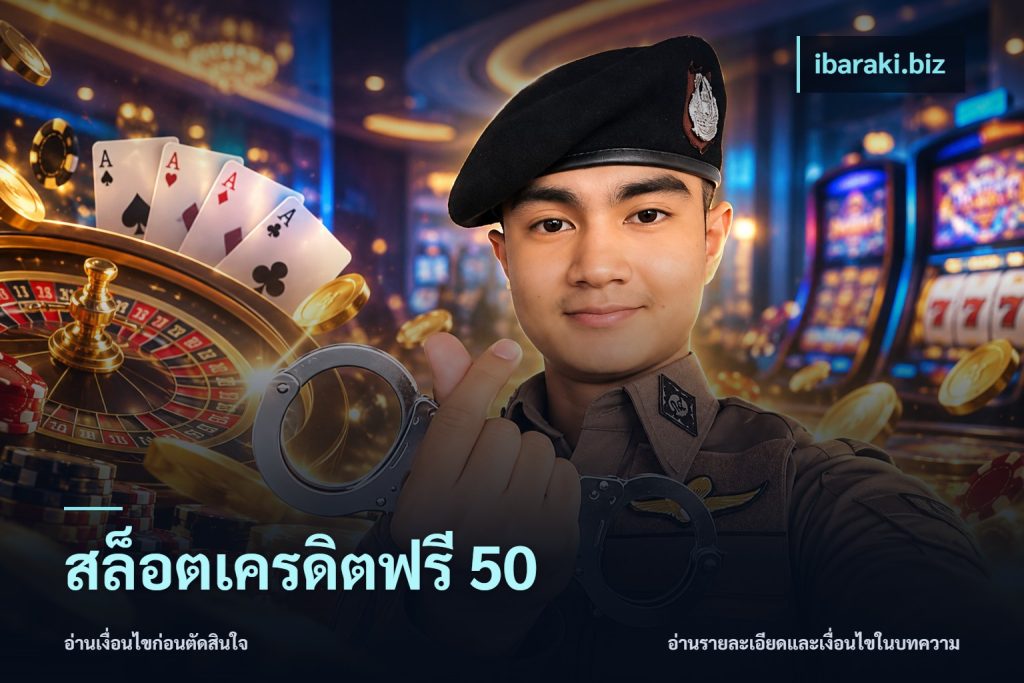 สล็อตเครดิตฟรี 50