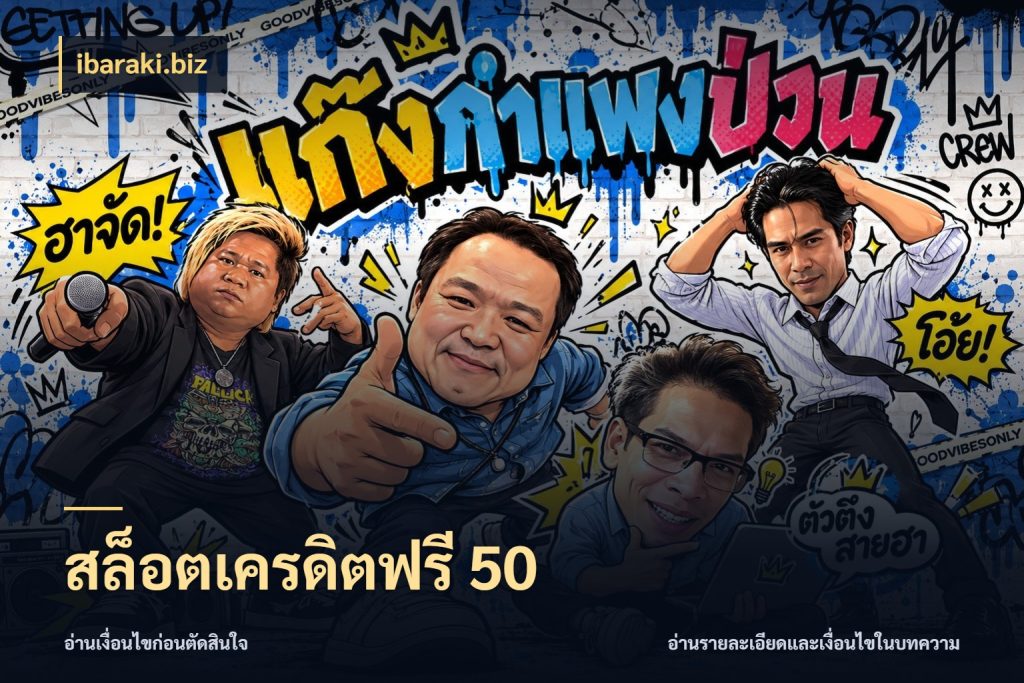 สล็อตเครดิตฟรี 50 เครดิตฟรีกับจังหวะลุ้นที่คุณเลือก ในมุม ibaraki.biz