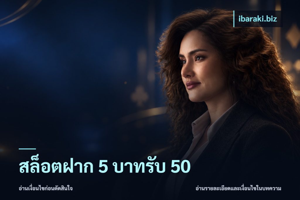สล็อตฝาก 5 บาทรับ 50