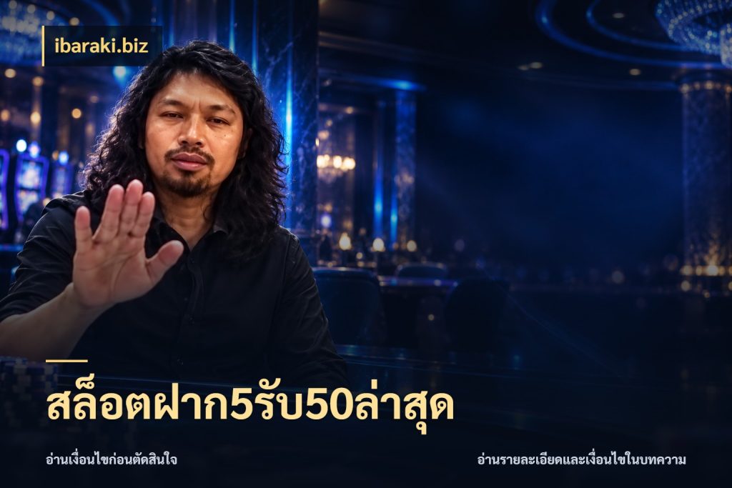 สล็อตฝาก5รับ50ล่าสุด โปรกับเกมที่ชอบเลือกให้ตรงสไตล์ ในมุม ibaraki.biz