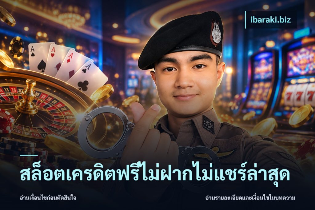 สล็อตเครดิตฟรีไม่ฝากไม่แชร์ล่าสุด