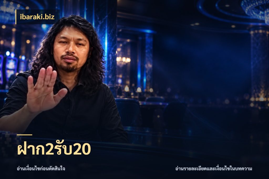 ฝาก2รับ20 จับประเด็นยอดรับก่อนเลือกความสนุก สไตล์ ibaraki.biz