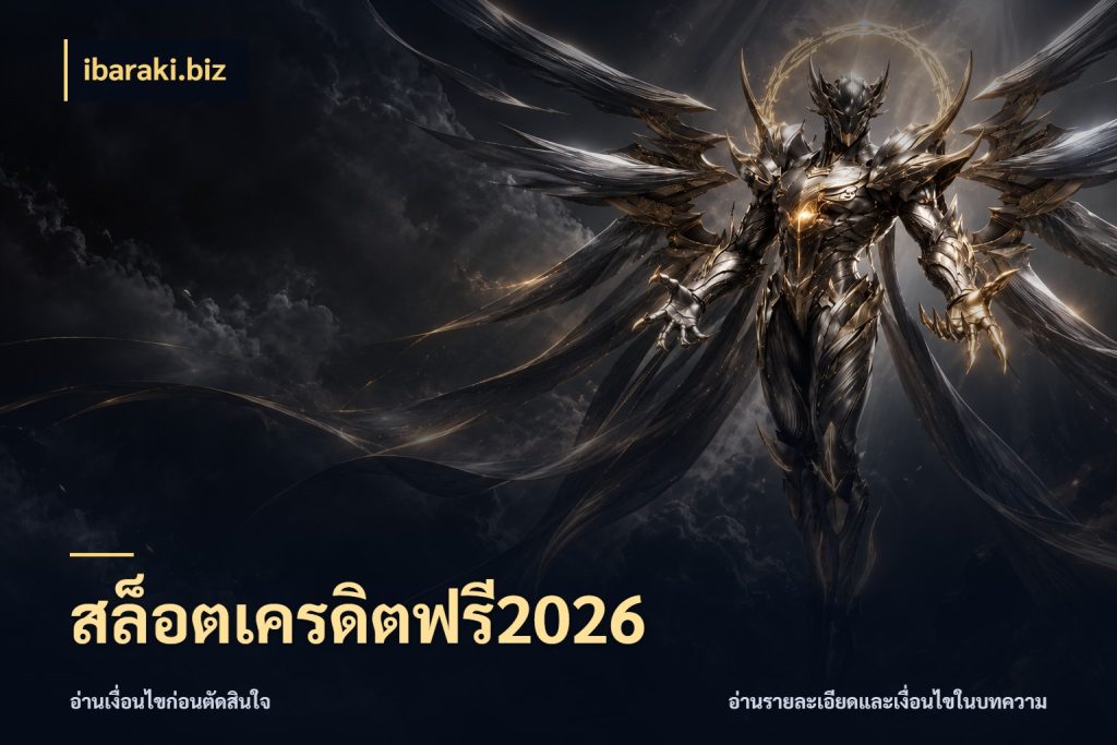 สล็อตเครดิตฟรี2026 ชนิดเครดิตกับสิทธิ์ที่คุณอยากรู้ สไตล์ ibaraki.biz