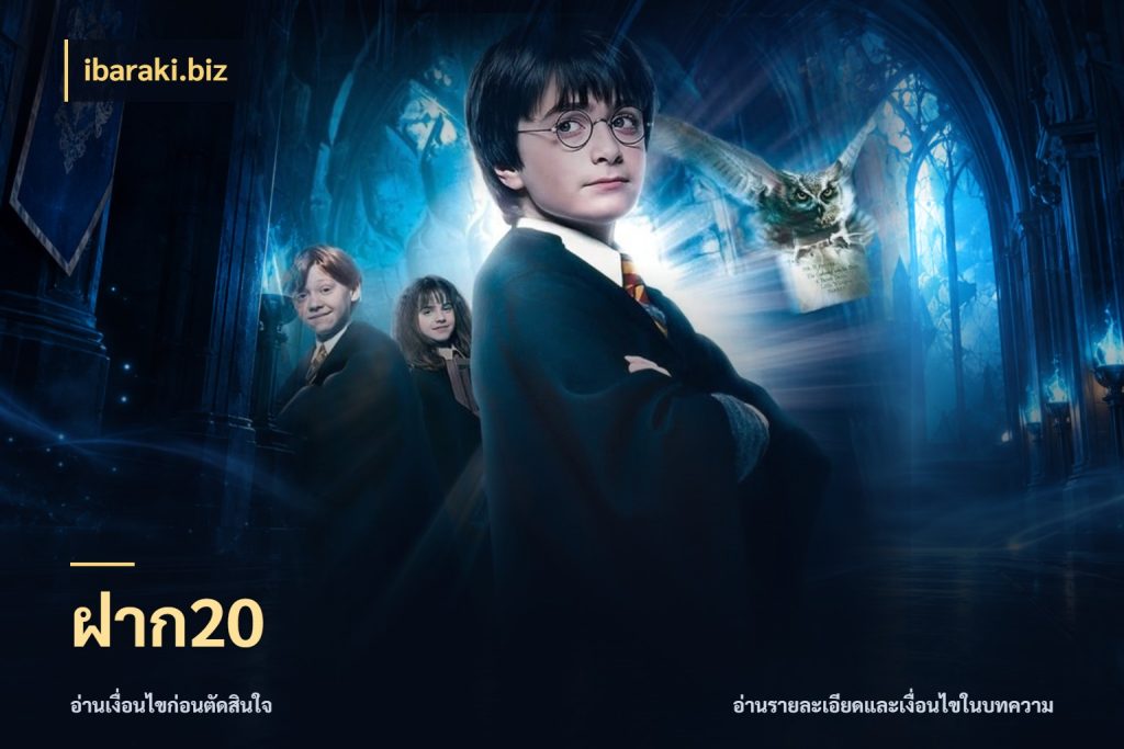 ฝาก20 จำนวนเริ่มต้นกับรายละเอียดที่สายเกมสนใจ สไตล์ ibaraki.biz