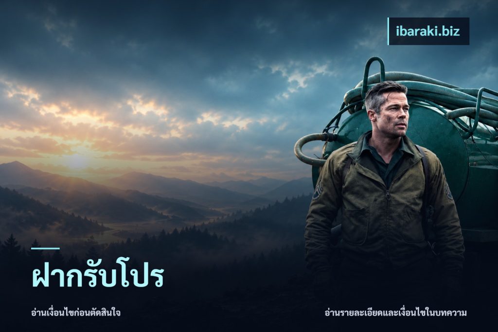 ฝากรับโปร