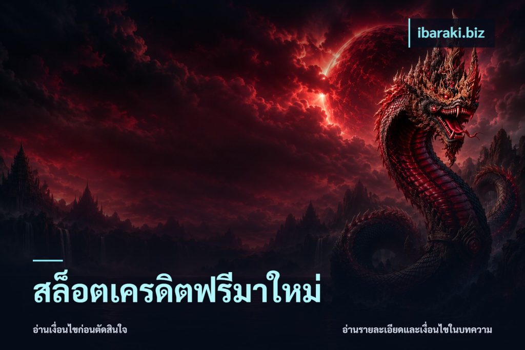 สล็อตเครดิตฟรีมาใหม่