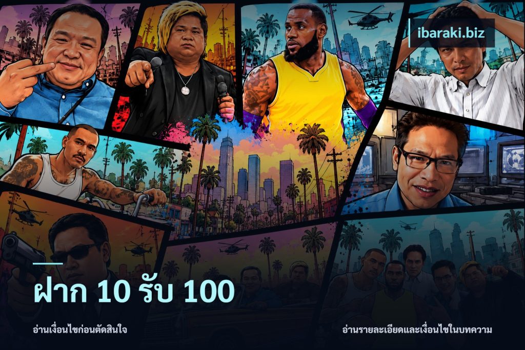 ฝาก 10 รับ 100